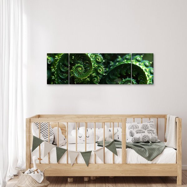 Obraz - Spirály (170x50 cm)