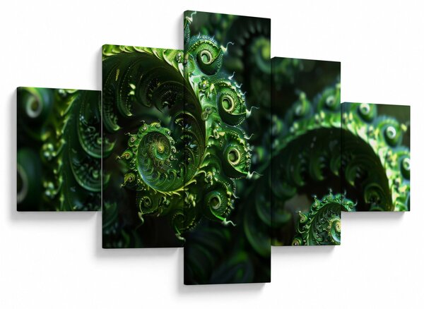 Obraz - Spirály (125x70 cm)