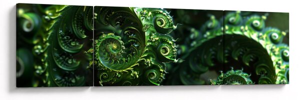 Obraz - Spirály (170x50 cm)