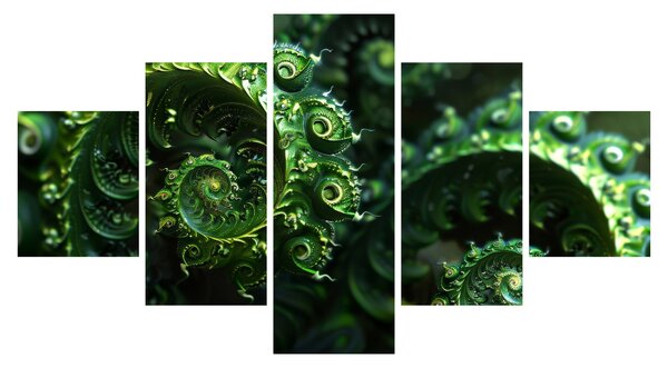 Obraz - Spirály (125x70 cm)