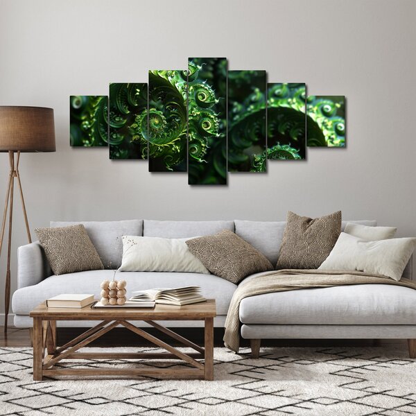Obraz - Spirály (210x100 cm)