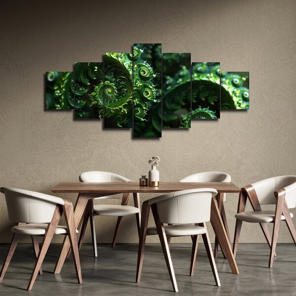 Obraz - Spirály (210x100 cm)