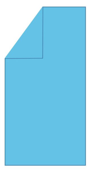 Rychleschnoucí ručník 100x180 cm ACTIGET ACT0193 modrý