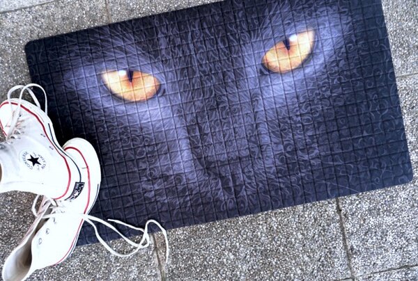 Multifunkční kobereček - Cat, 45x75 cm