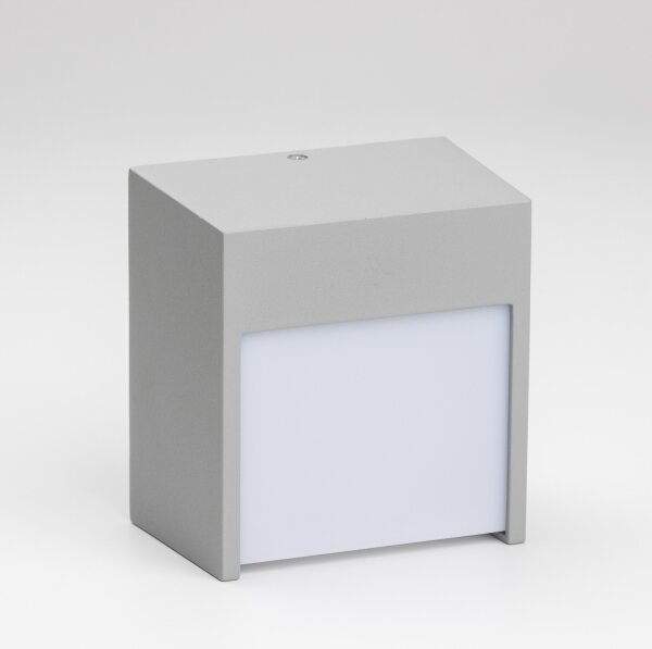 Brilagi - LED Venkovní nástěnné svítidlo TERNI LED/12W/230V šedá IP44