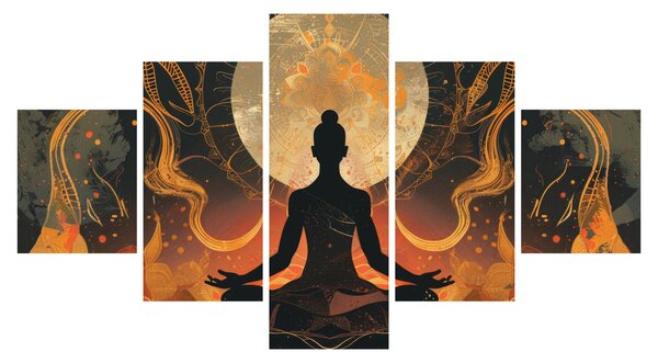 Obraz - Meditace (125x70 cm)