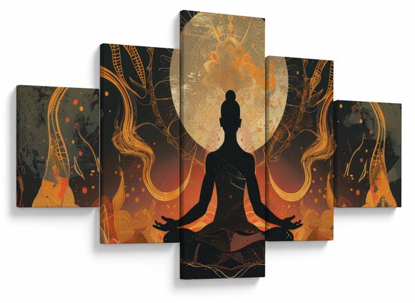 Obraz - Meditace (125x70 cm)