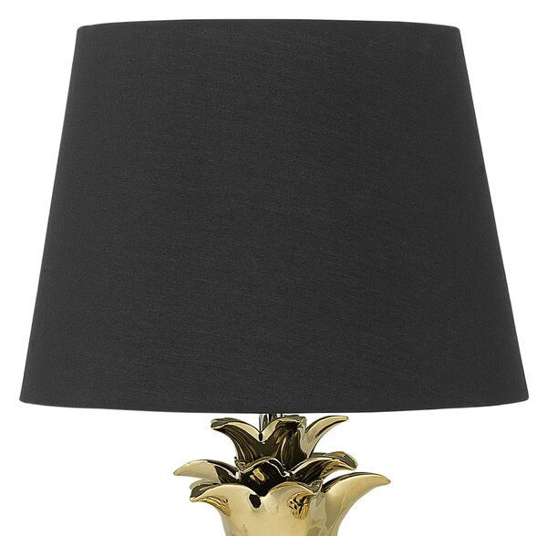 Stolní lampa PINEAPPLE Keramika Zlatá