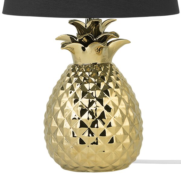 Stolní lampa PINEAPPLE Keramika Zlatá
