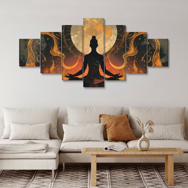Obraz - Meditace (210x100 cm)