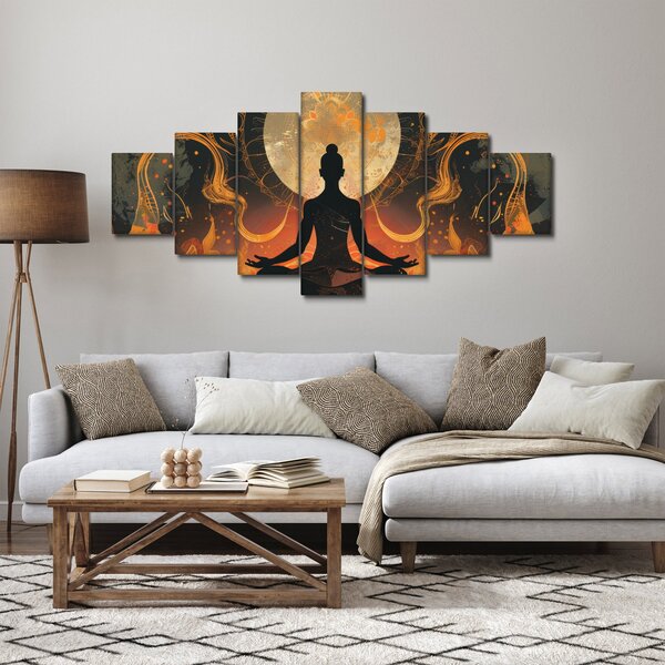 Obraz - Meditace (210x100 cm)