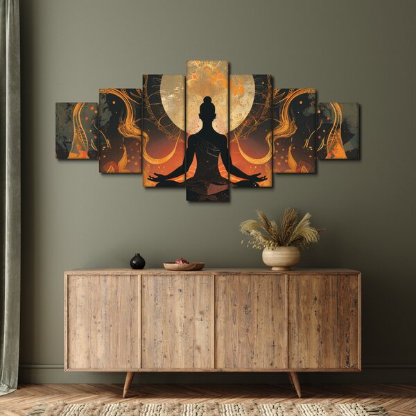 Obraz - Meditace (210x100 cm)
