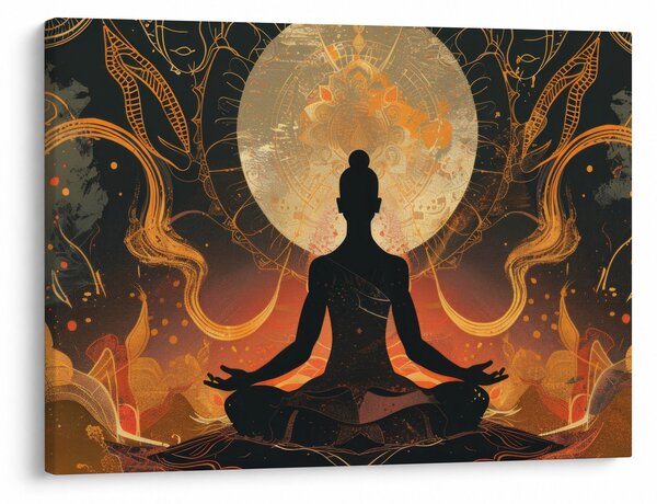 Obraz - Meditace (70x50 cm)
