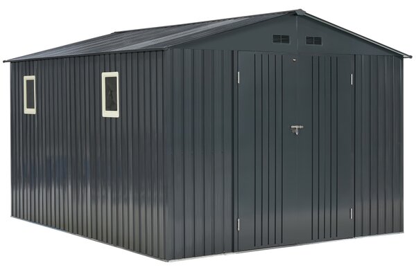 Kovový domek na nářadí Helsinki 3 x 3,7 m Store Boss antracitový