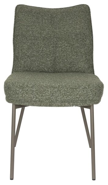 -25 % Dny MOMENTI– Housecraft Living Zelená čalouněná jídelní židle Jacques