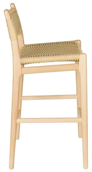 -25 % Dny MOMENTI– Dutchbone Dřevěná barová židle CECILE 68 cm