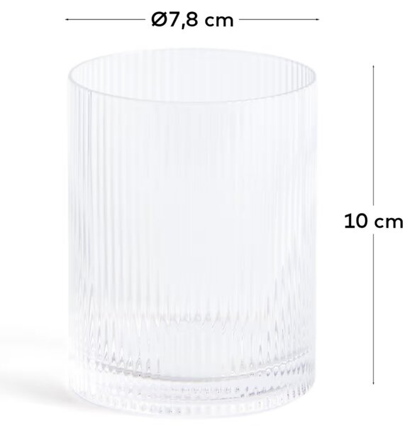 Kave Home Sklenička Eluria 325 ml