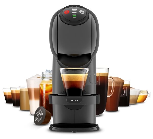 Krups - Kávovar na kapsle NESCAFÉ DOLCE GUSTO GENIO S 1500W antracit