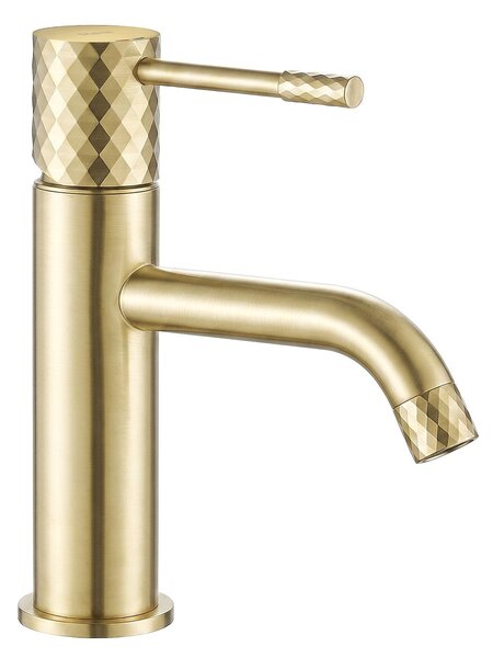 Rea Lungo Diamond, umyvadlová baterie h-190, zlatá matná, REA-B9843