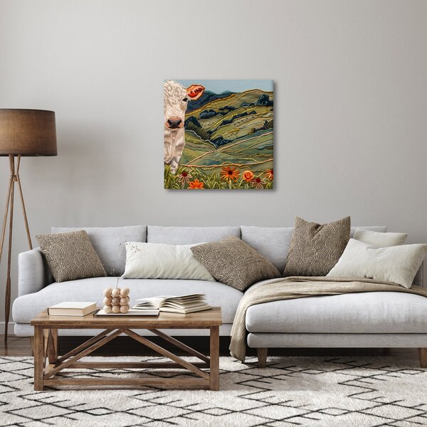 Obraz - Imitace pleteného motivu (30x30 cm)