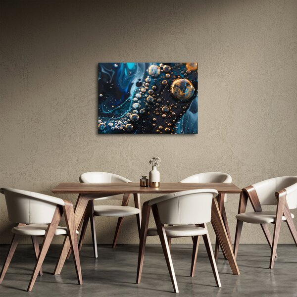 Obraz - Inkoustové kapky (70x50 cm)