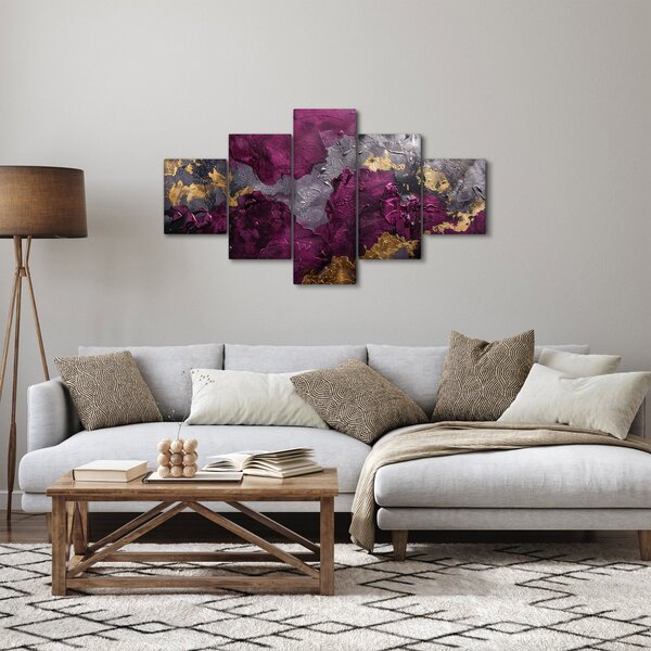 Obraz - Texturovaní abstrakce (125x70 cm)