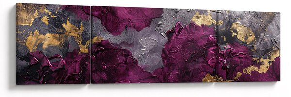 Obraz - Texturovaní abstrakce (170x50 cm)