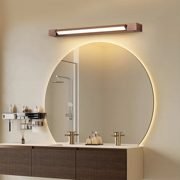Brilagi-LED Koupelnové osvětlení zrcadla AQUA LINE LED/18W/230V 60 cm IP44 bronz