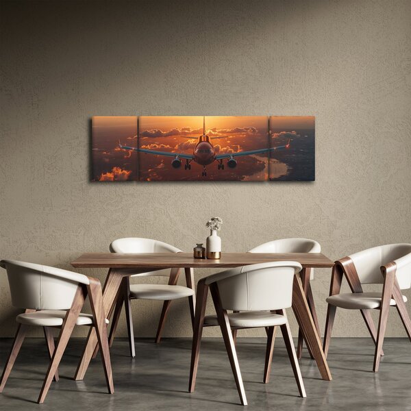 Obraz - Dopravní letadlo (170x50 cm)