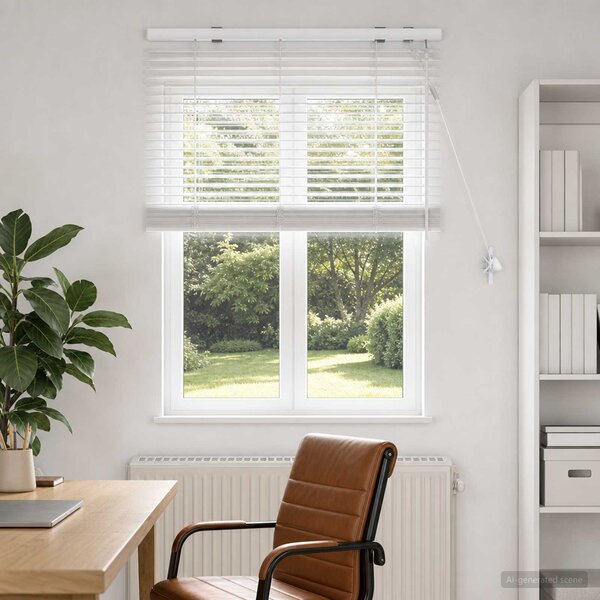 Venet školní žaluzie Bílá 70 x 130 cm 35 mm Masivní paulovnie