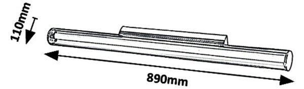 Rabalux nástěnné svítidlo Paula LED 18W 6750