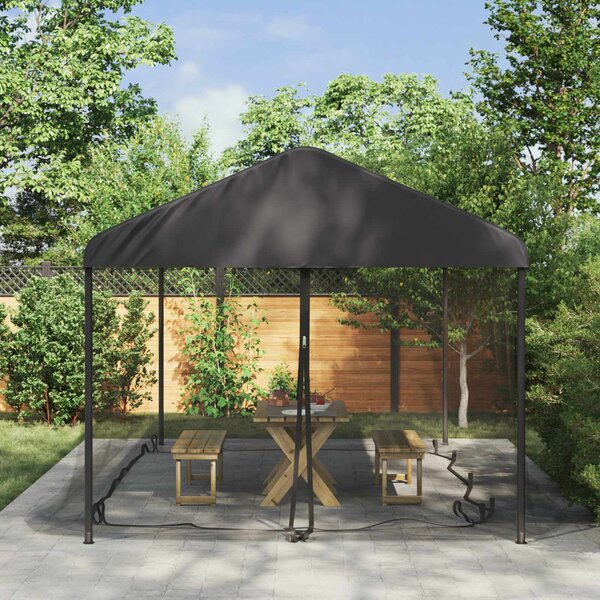 Moskytiéra pro altán 220 mesh Černá 6 x 3 x 2 m Polyester