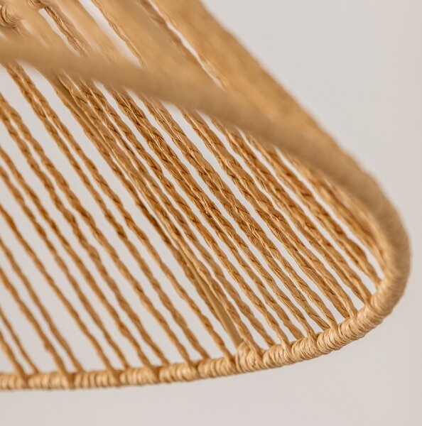 Brilagi - LED Lustr na lanku CERIA BOHO 1xE27/40W/230V pr. 70 cm hnědá