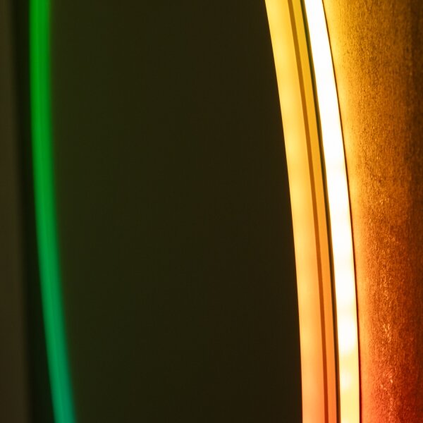 Brilagi- LED RGBW Stm. vyhř. zrcadlo s pods. AVA PRO LED/18W/230V pr. 60 cm IP44