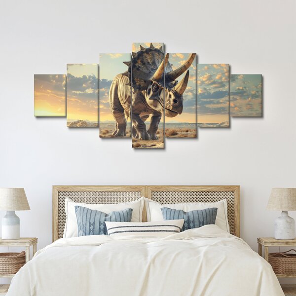 Obraz - Triceratops (210x100 cm)