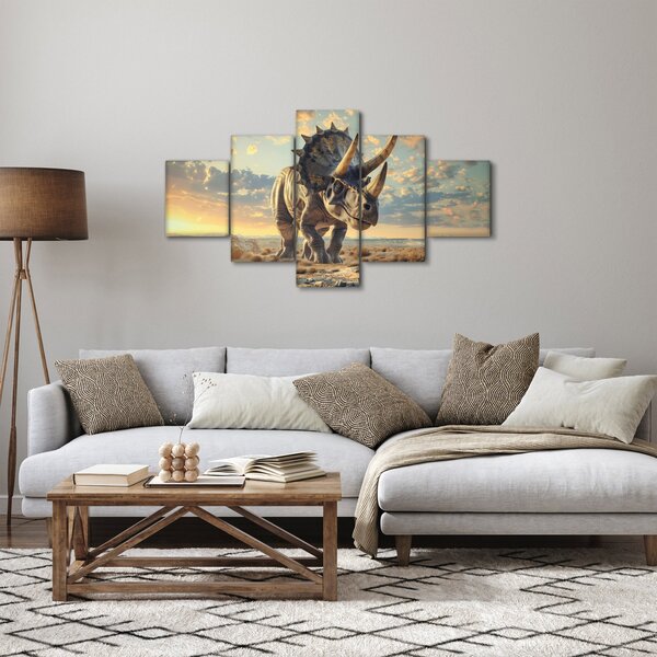Obraz - Triceratops (125x70 cm)