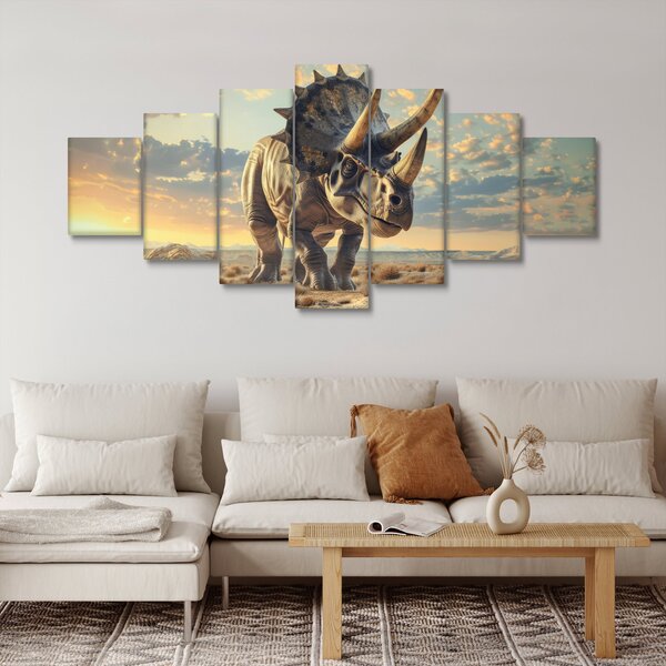 Obraz - Triceratops (210x100 cm)