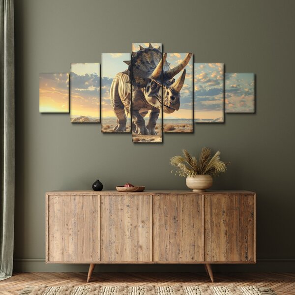 Obraz - Triceratops (210x100 cm)