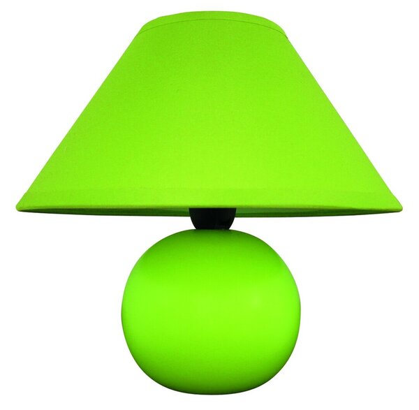 Rabalux stolní lampa Ariel E14 1x MAX 40W zelená 4907