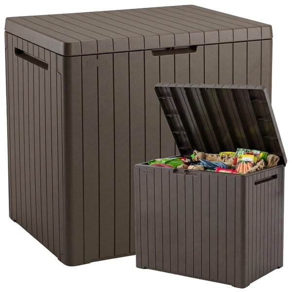 KETER Zahradní box Úloný box Emily City Box Outdoor 113 l hndý