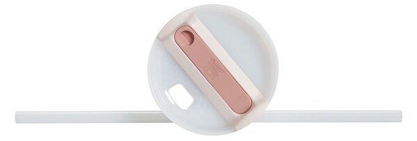 Světle růžová termoska s brčkem z nerezové oceli 1,18 l Quencher H2.0 FlowState Tumbler Rose Quartz – Stanley
