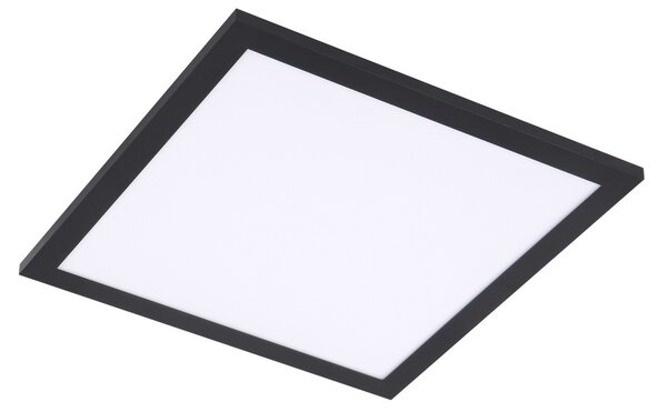 Stropní Lampa Lindby, Enhife, Černá, Pracovna, Hliník, Moderní