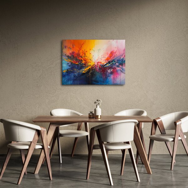 Obraz - Barevná abstrakce (70x50 cm)