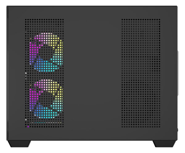 Počítačová skříň DarkFlash B275 PRO (černá) + 6 ventilátorů
