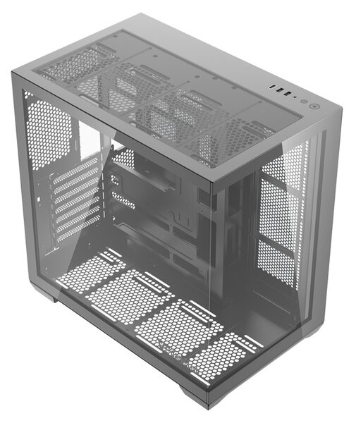 Počítačová skříň DarkFlash C280 (černá) + 7 ventilátorů