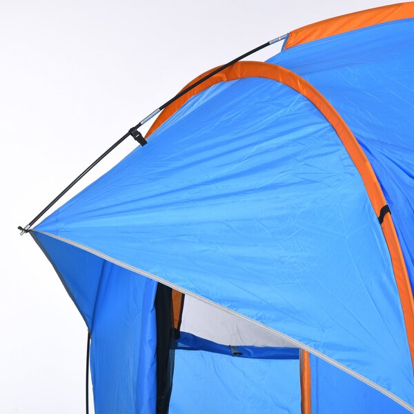 Outsunny Stan pro auta pro 6 osob, voděodolný stan 2000 mm s ochrannou vrstvou proti dešti pro SUV, stan s UV ochranou, slunečník na kempování, cestov
