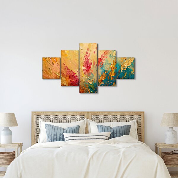 Obraz - Malba pole (125x70 cm)