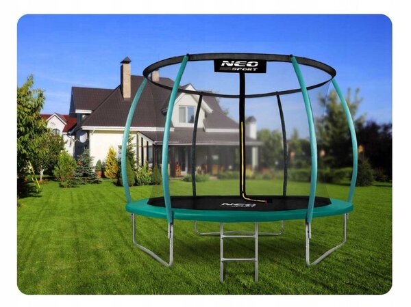 Trampolína se sítí Neo-sport 312 cm FT 10 (304-312 cm)