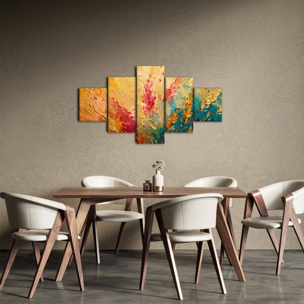 Obraz - Malba pole (125x70 cm)
