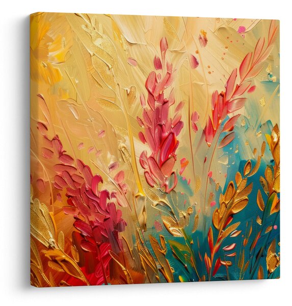 Obraz - Malba pole (30x30 cm)